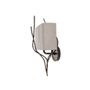 Set of 2 Iron Wall-mounted lamp with decorative ember branches 