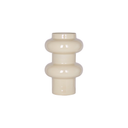 Cream Iron Enamel Vase