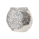 Fluid Home Interiors - Silver Coral Aluminium Vase - Libra Interiors