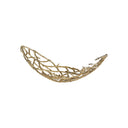 Fluid Home Interiors - The Oval Gold Twig Bowl - Libra Interiors