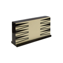 Games Black and White Foldable Backgammon Set