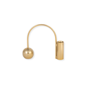 Gold Iron Arch Taper Candlestick Holder