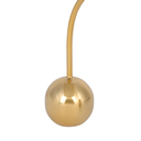 Gold Iron Arch Taper Candlestick Holder