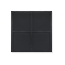 Golden Wave Geometric Wall Art 120x120cm