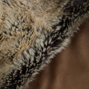 Bear Mocha Ombre Fur Throw