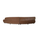 Mocha Velvet Modular Sofa