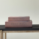 Natural Elements Decorative Book Boxes (Set of 2)