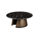 Smoked Gold, Black Markino Marble Coffee Table