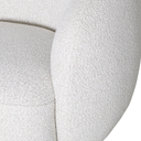 Sofia Cream Boucle Swivel Chair