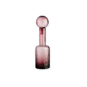 Pink Textured Glass Small Decorative Bottle