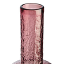 Pink Textured Glass Small Decorative Bottle