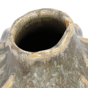 Textured Reactive Glaze Vase Small 