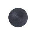 Round Ridged Black Dish XL - Libra Interiors