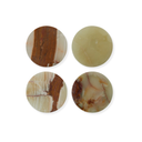 Set of Four Onyx Marble Coasters