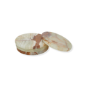 Set of Four Onyx Marble Coasters