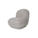Grey Chenille Textured Occasional Chair