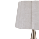 Southbourne Smoked Gold Table Lamp With Linen Shade
