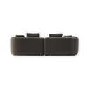 Luxe Velvet Sofa in Soft Brown from Libra Interiors