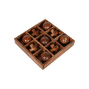 Fluid Home Interiors - Solid Wooden Noughts and Crosses Game - Libra Interiors
