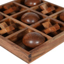 Fluid Home Interiors - Solid Wooden Noughts and Crosses Game - Libra Interiors