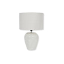 Fluid Home Interiors- Speckle Terracotta Glazed Table Lamp - Libra Interiors