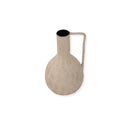 Organic Teardrop Textured Vase with Handle

