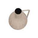 Organic Teardrop Textured Vase with Handle
