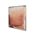 Terra Glow Hand Embellished Framed Abstract Canvas Wall Art