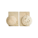 Sahara Travertine Bookends