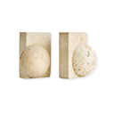 Sahara Travertine Bookends